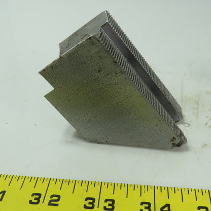 Dillon HW27M8P Soft Lathe Chuck Jaw 1-1/2" x 3-3/8" x 1-7/8" Serrated Lot of 3