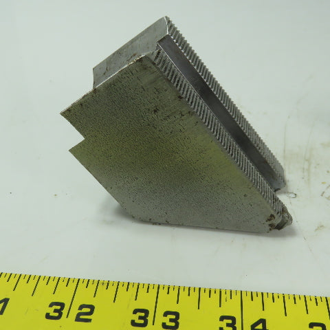 Dillon HW27M8P Soft Lathe Chuck Jaw 1-1/2" x 3-3/8" x 1-7/8" Serrated Lot of 3