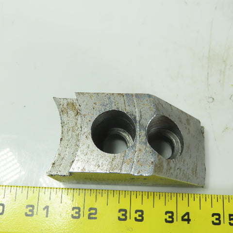 Dillon HW27M8P Soft Lathe Chuck Jaw 1-1/2" x 3-3/8" x 1-7/8" Serrated Lot of 3