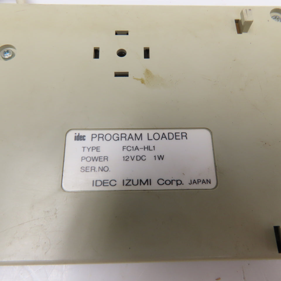 Idec FC1A-HL1 Micro-1 Program Loader Controller 12VDC