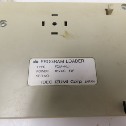 Idec FC1A-HL1 Micro-1 Program Loader Controller 12VDC