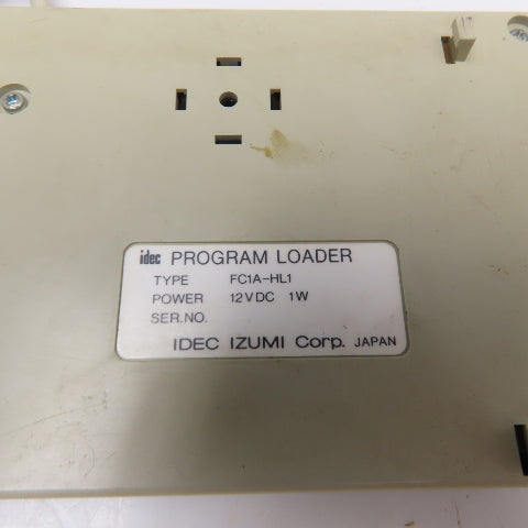 Idec FC1A-HL1 Micro-1 Program Loader Controller 12VDC