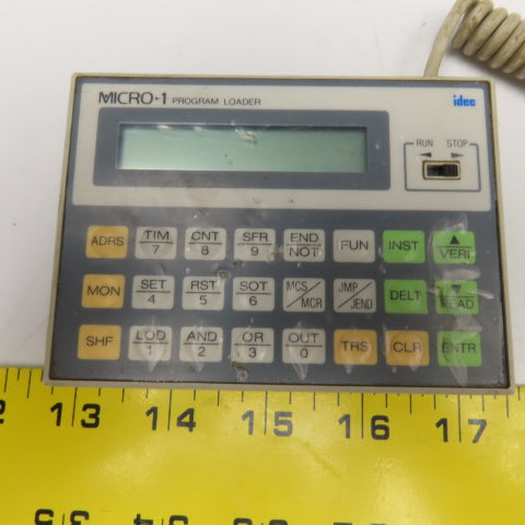 Idec FC1A-HL1 Micro-1 Program Loader Controller 12VDC