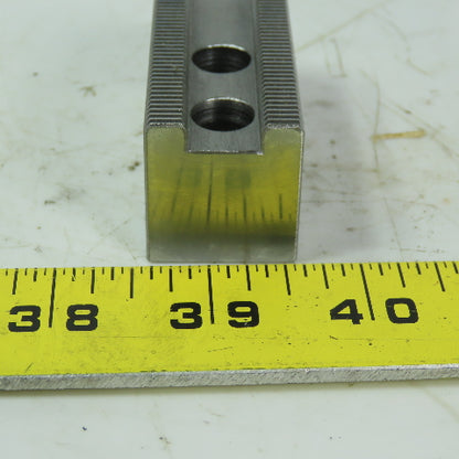 Soft Lathe Chuck Jaw 1-1/2" x 2-5/8" x 1-1/2" Serrated Lot of 6