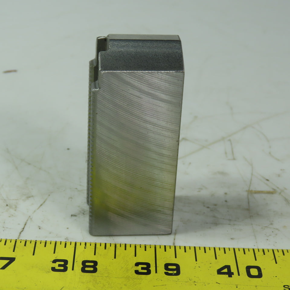 Soft Lathe Chuck Jaw 1-1/2" x 2-5/8" x 1-1/2" Serrated Lot of 6