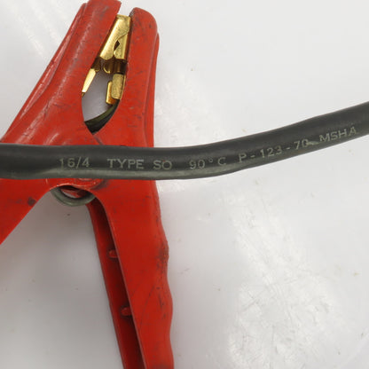 Quick Connect Alligator Clamps W/Twin 9' Lead 4 Conductors & Amphenol AN-3057-8