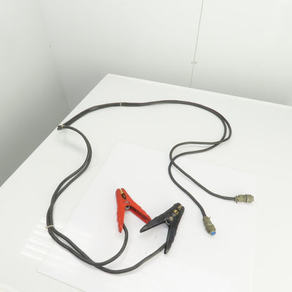 Quick Connect Alligator Clamps W/Twin 9' Lead 4 Conductors & Amphenol AN-3057-8