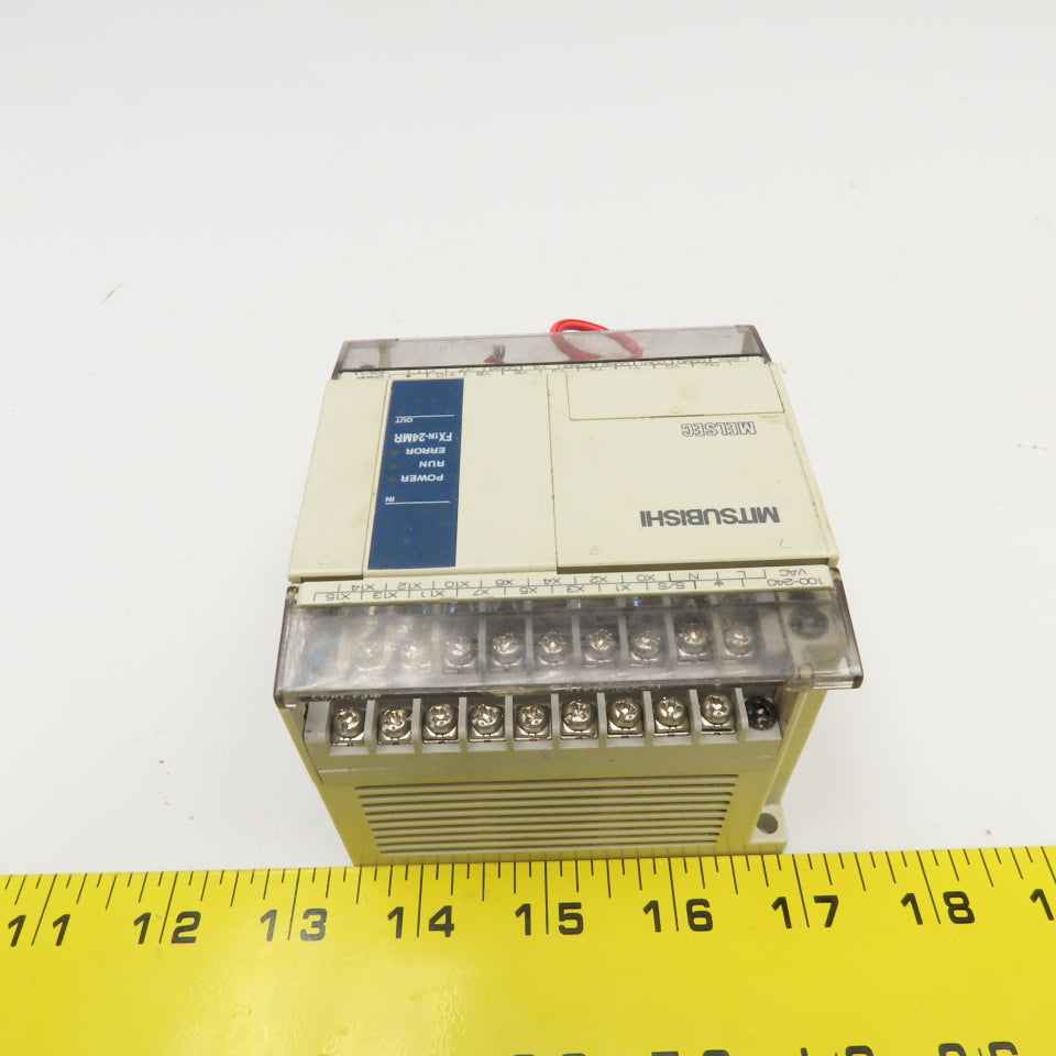 Mitsubishi FX1n-24MR-ES/UL Melsec Programmable Controller PLC 100-240VAC