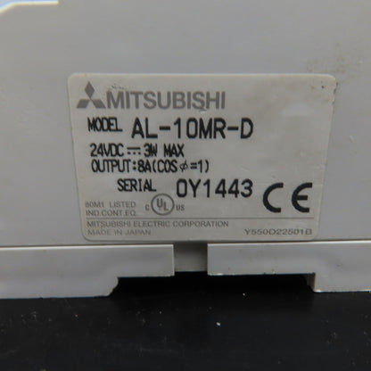 Mitsubishi AL-10MR-D 24VDC Relay Output Programmable Controller