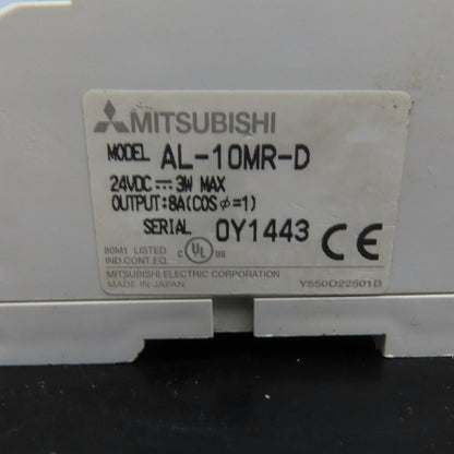 Mitsubishi AL-10MR-D 24VDC Relay Output Programmable Controller