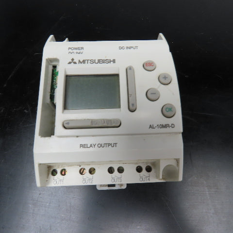 Mitsubishi AL-10MR-D 24VDC Relay Output Programmable Controller