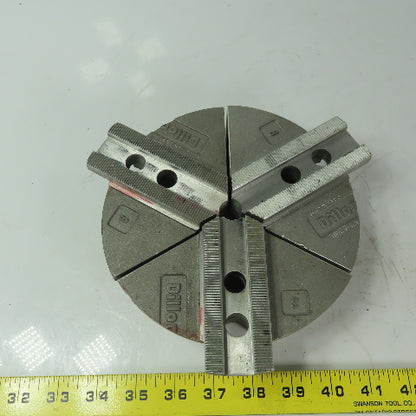 Dillion HW27M8P6 Aluminum Serrated 7" Round Lathe Chuck Jaws 3pc Set