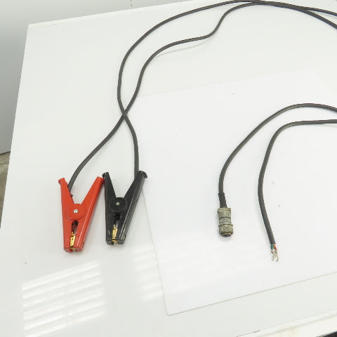Quick Connect Alligator Clamps W/Twin 10' Lead 16AWG 4 Conductors & MS-3057-8A