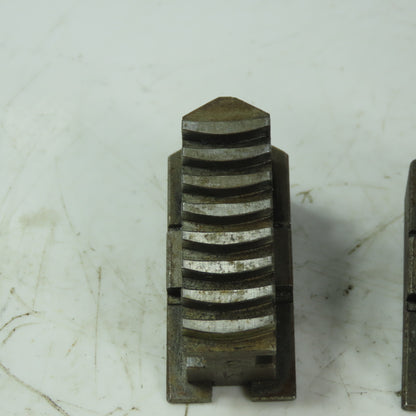 Rohm Wedged Jaws for Scroll Chuck 3-Jaw 3/4" Wide  3 Piece Set
