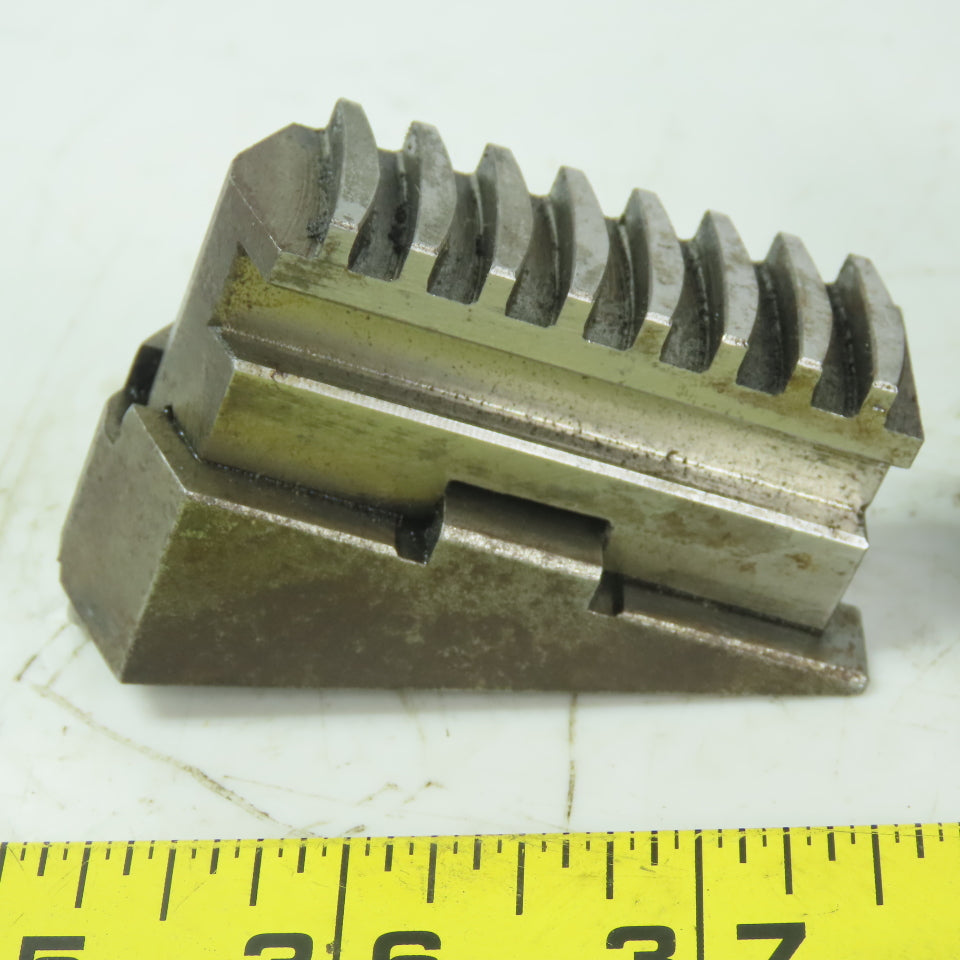 Rohm Wedged Jaws for Scroll Chuck 3-Jaw 3/4" Wide  3 Piece Set