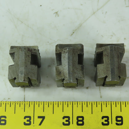 Rohm Jaws for Scroll Chuck 3-Jaw 3/4" Wide  3 Piece Set