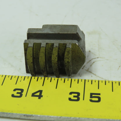 Rohm Jaws for Scroll Chuck 3-Jaw 3/4" Wide  3 Piece Set