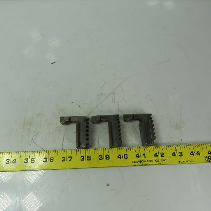 Rohm Jaws for Scroll Chuck 3-Jaw 3/4" Wide  3 Piece Set