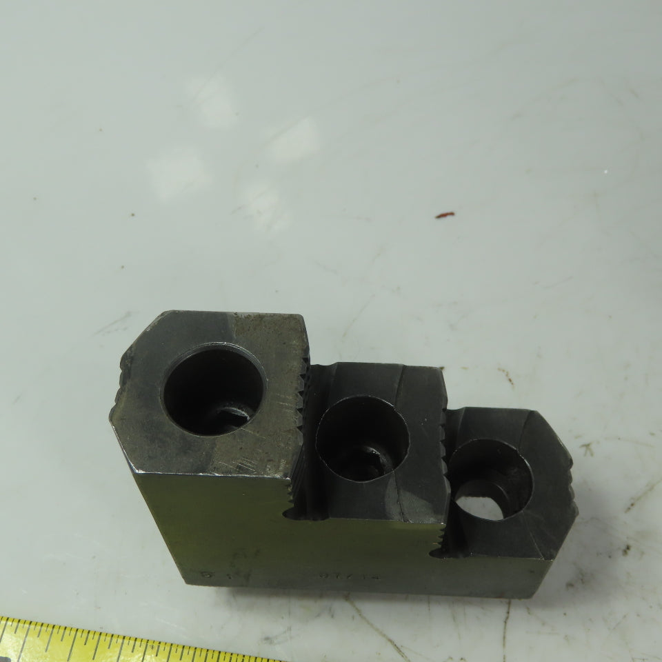 Abbott Reversable Serrated Chuck 3-Jaw 1-1/2" Wide 4" High 3 Piece Set
