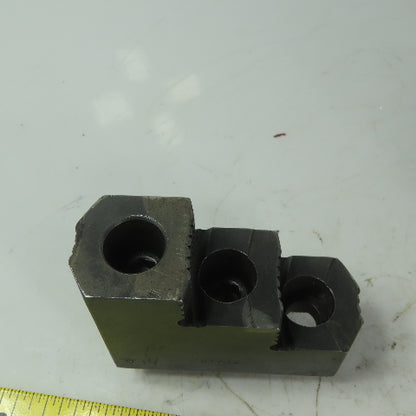 Abbott Reversable Serrated Chuck 3-Jaw 1-1/2" Wide 4" High 3 Piece Set