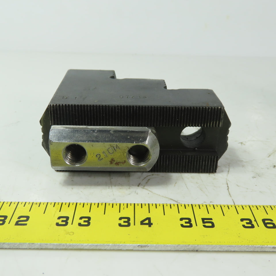 Abbott Reversable Serrated Chuck 3-Jaw 1-1/2" Wide 4" High 3 Piece Set