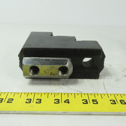 Abbott Reversable Serrated Chuck 3-Jaw 1-1/2" Wide 4" High 3 Piece Set