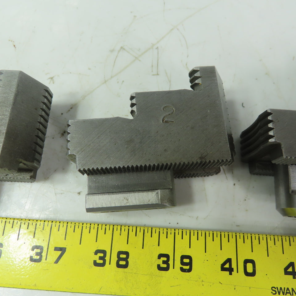 110 Reversable Serrated Chuck 3-Jaw 1-1/2" Wide 2-5/8" High 3 Piece Set