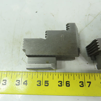 110 Reversable Serrated Chuck 3-Jaw 1-1/2" Wide 2-5/8" High 3 Piece Set