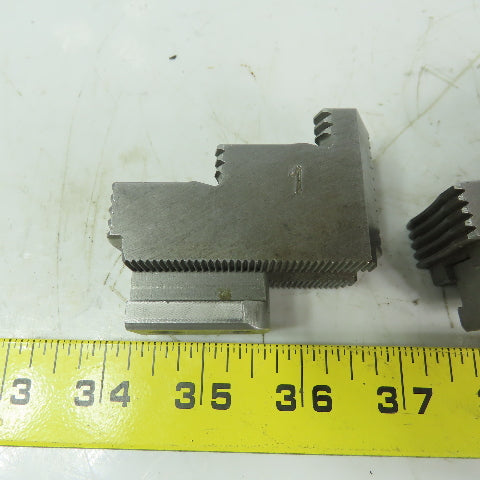 110 Reversable Serrated Chuck 3-Jaw 1-1/2" Wide 2-5/8" High 3 Piece Set