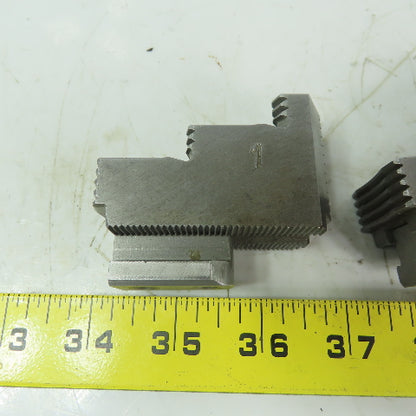 110 Reversable Serrated Chuck 3-Jaw 1-1/2" Wide 2-5/8" High 3 Piece Set