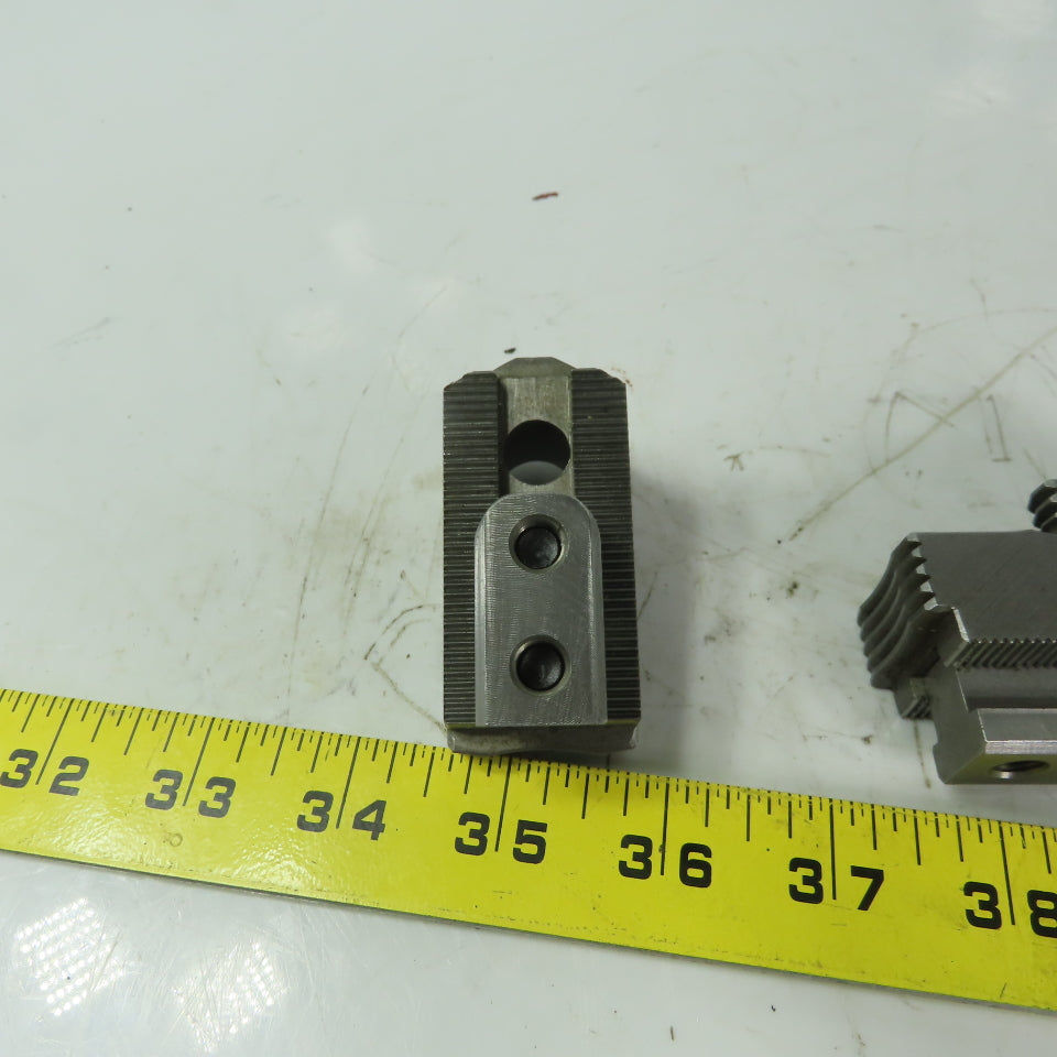 110 Reversable Serrated Chuck 3-Jaw 1-1/2" Wide 2-5/8" High 3 Piece Set