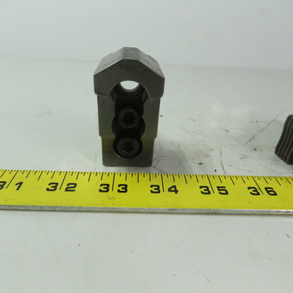 110 Reversable Serrated Chuck 3-Jaw 1-1/2" Wide 2-5/8" High 3 Piece Set