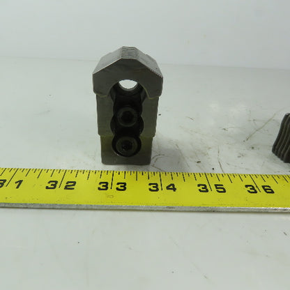 110 Reversable Serrated Chuck 3-Jaw 1-1/2" Wide 2-5/8" High 3 Piece Set