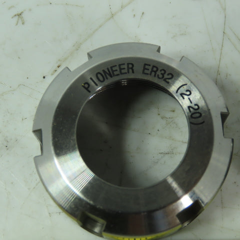 Pioneer (2-20) ER32 Collet Nut Lot of 2