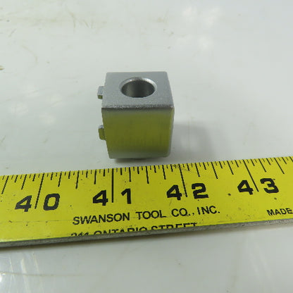 093WW252N06 Corner Cube Connector For 1" T Slot Extrusion 2 Hole Lot of 4
