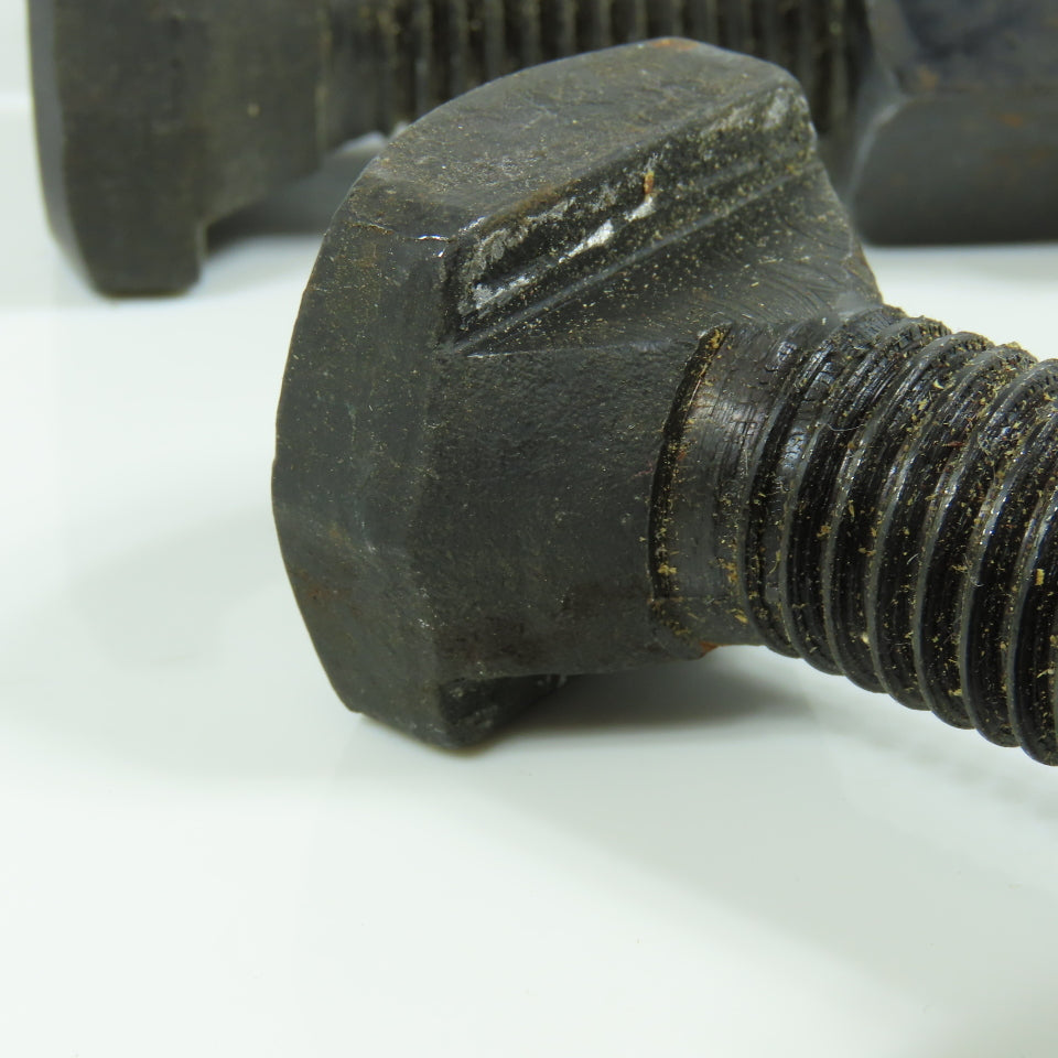 3/4"-10 x 2-1/2" Black Oxide T-Slot Bolt 3/4" Slot Width W/Nut Lot of 5
