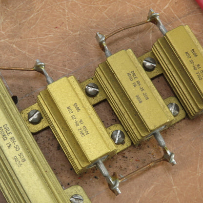 Dale RH-50 18 Resistor Bank 50W 100K OHMS /RH25 25W 10K OHMS