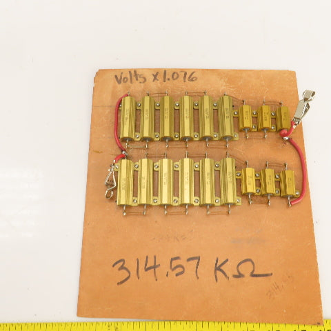 Dale RH-50 18 Resistor Bank 50W 100K OHMS /RH25 25W 10K OHMS