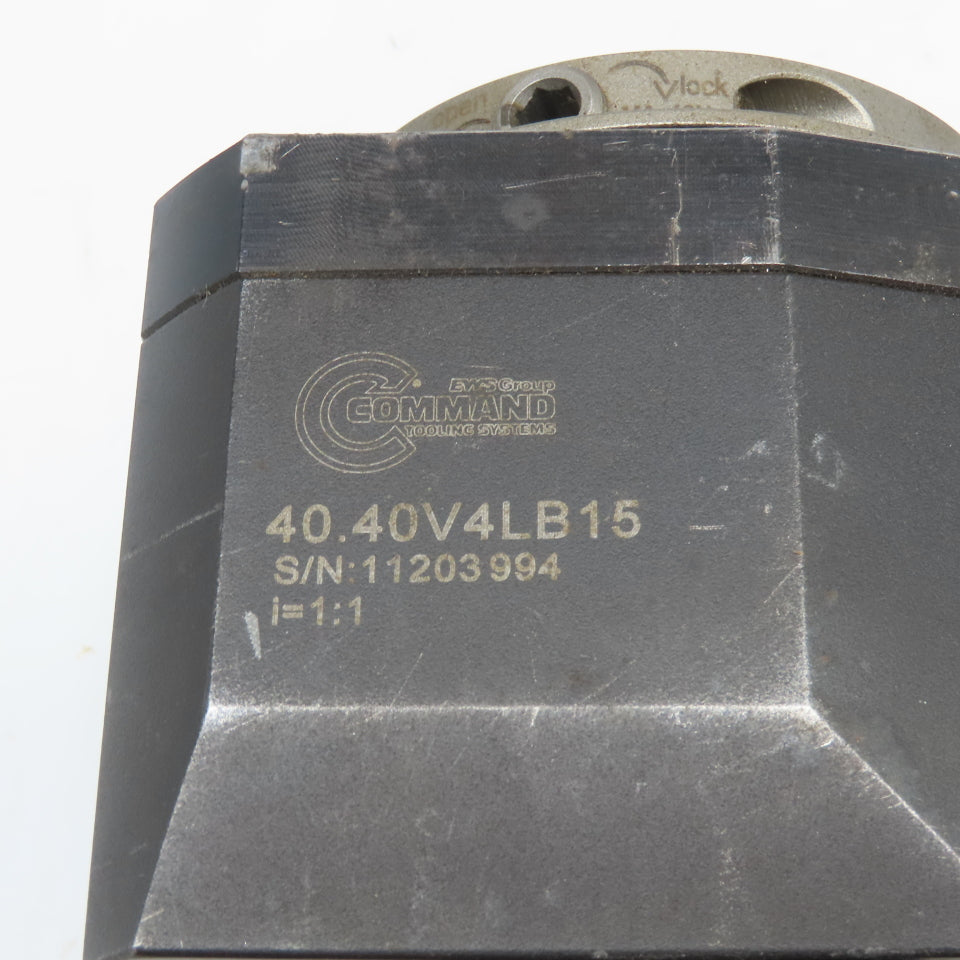 Command 40.40V4LB15 Varia V4 Modular Axial Drilling Milling Head VDI40