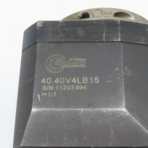 Command 40.40V4LB15 Varia V4 Modular Axial Drilling Milling Head VDI40