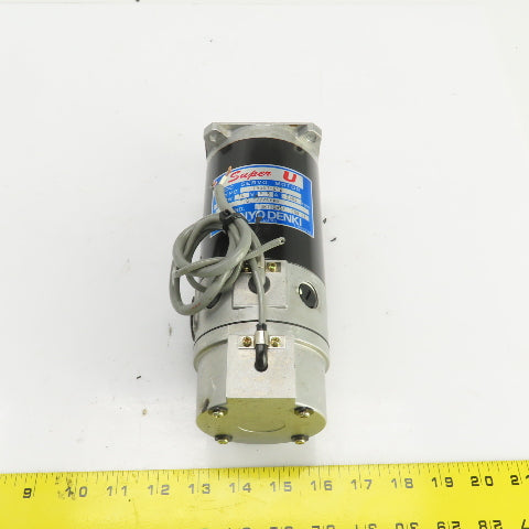 Sanyo Denki Super U U835T-012 DC Servo Motor 2500RPM 75VDC 350W 5.5A