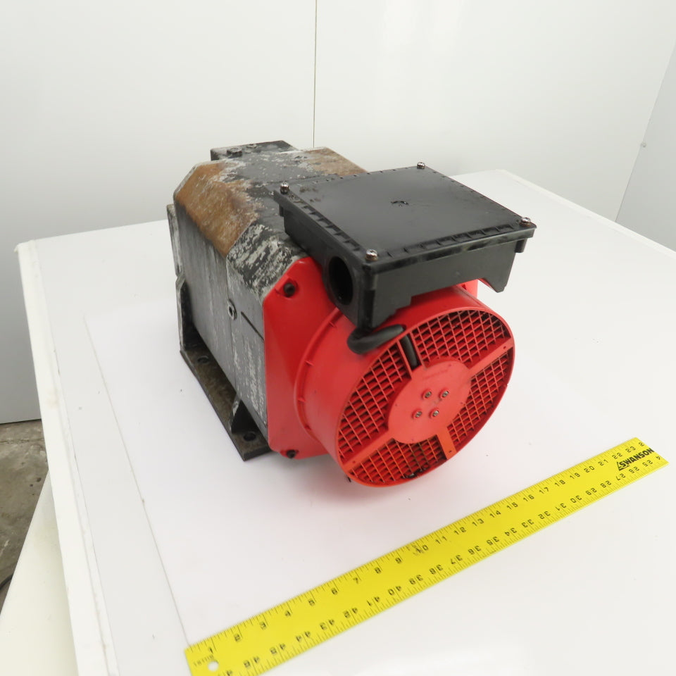 Fanuc 5.5/7.5kW AC Servo Motor 200V21/29A 750/6000RPM 48mm Shaft (TESTED)