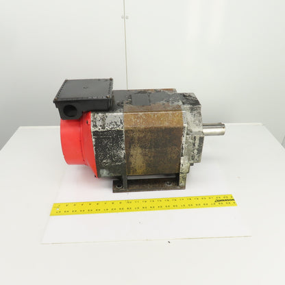Fanuc 5.5/7.5kW AC Servo Motor 200V21/29A 750/6000RPM 48mm Shaft (TESTED)