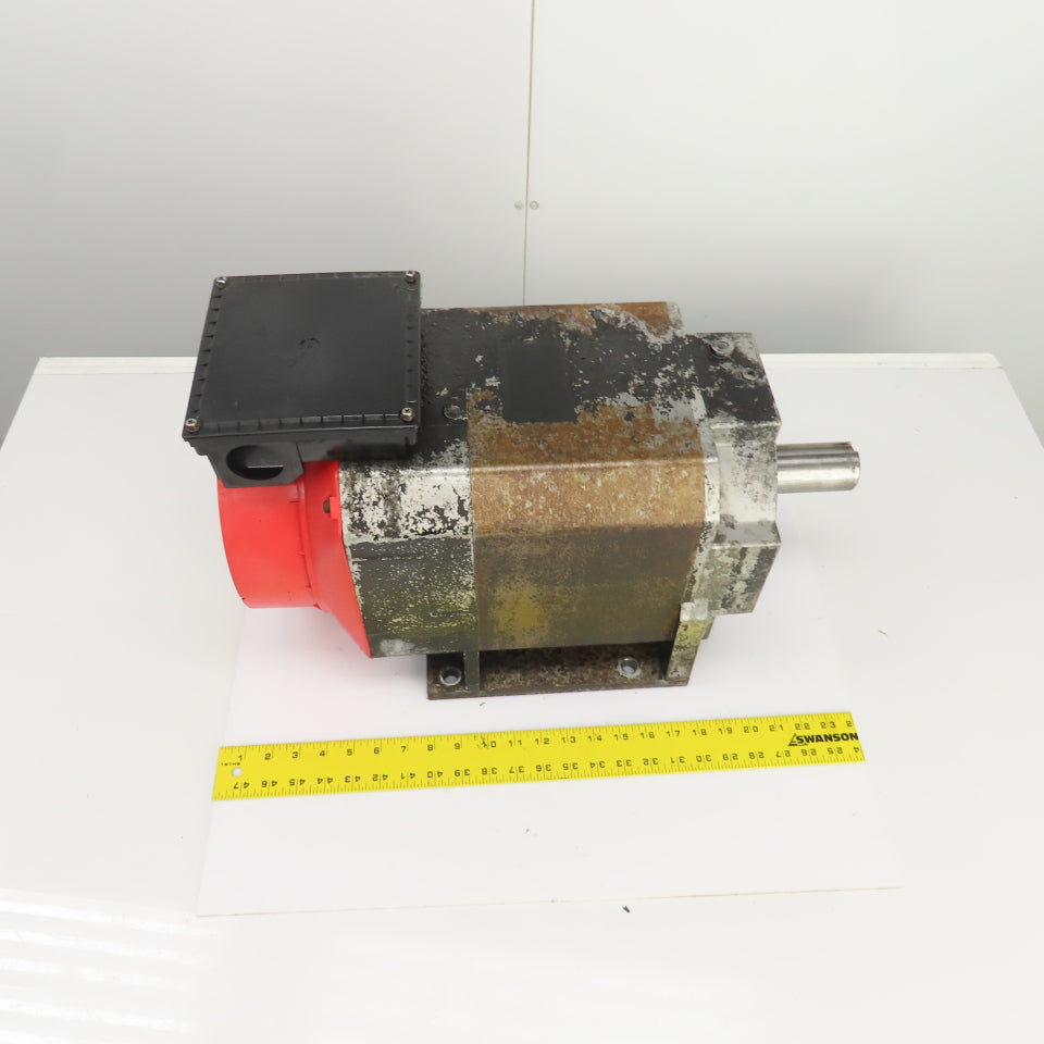 Fanuc 5.5/7.5kW AC Servo Motor 200V21/29A 750/6000RPM 48mm Shaft (TESTED)