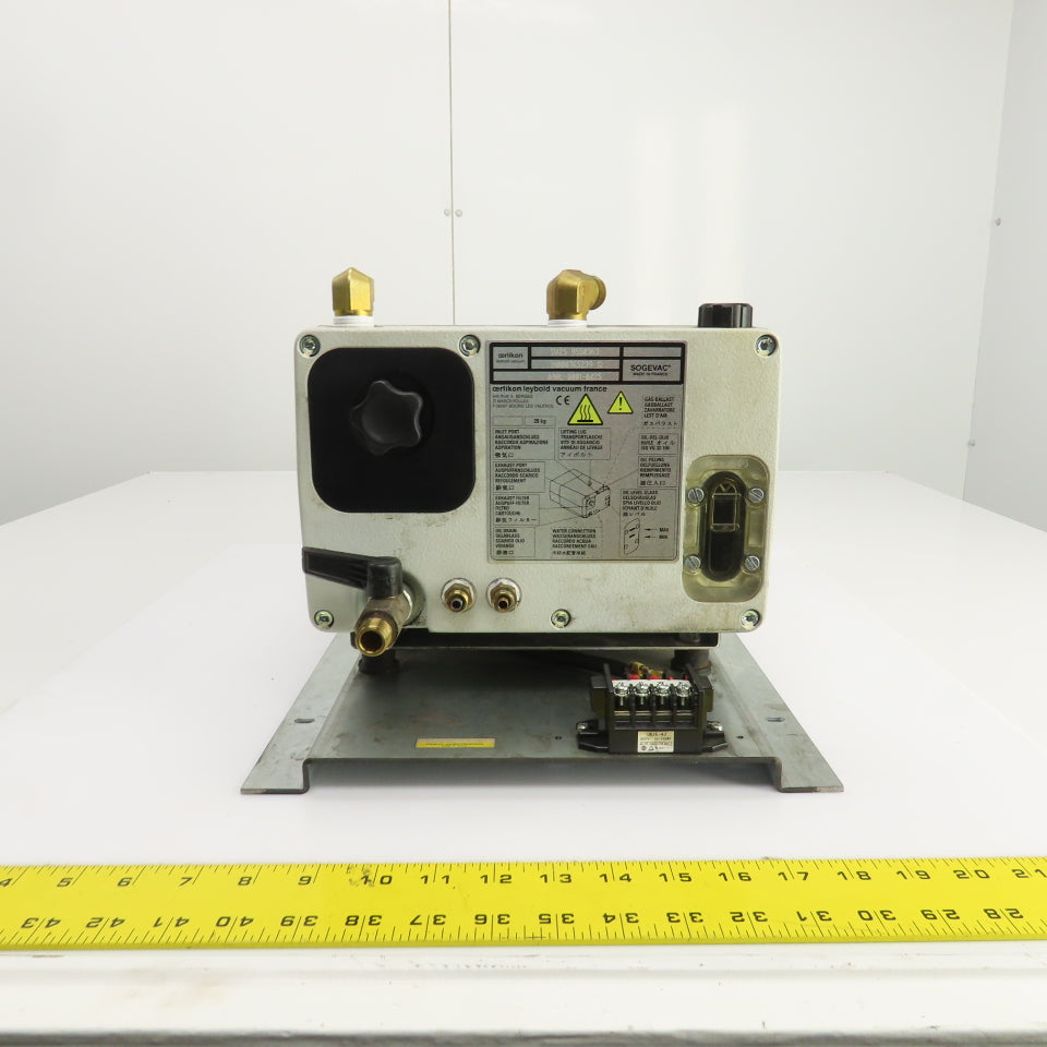 Oerlikon A90L-0001-0425 SV25 9550363 Rotary Vane Laser Vacuum Pump 0.90kW 200V