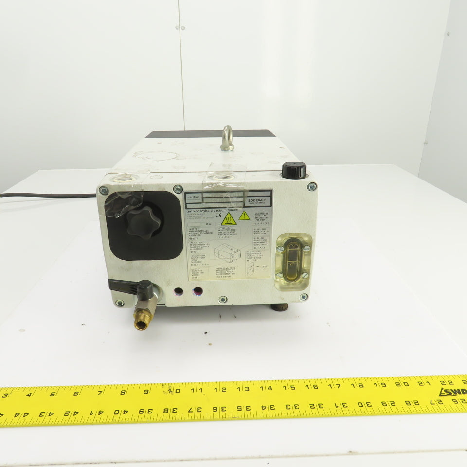 Oerlikon A90L-0001-0425 SV25 9550363 Rotary Vane Laser Vacuum Pump 0.90kW 200V