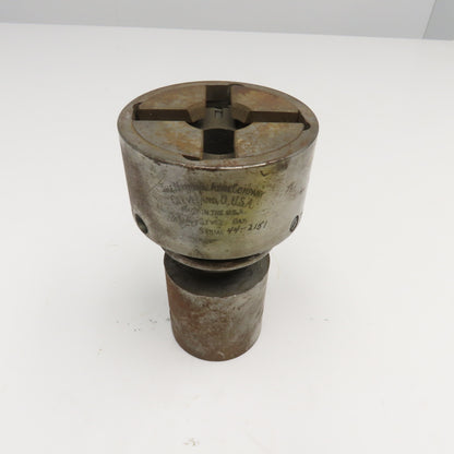 National Acme 1-1/16" Capacity Jaw Chuck 1-1/2" Shank