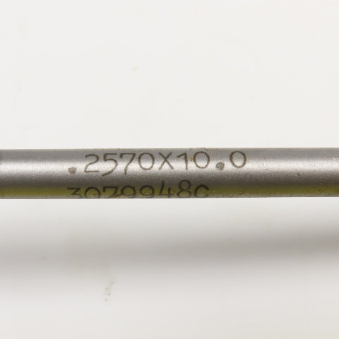 Star Cut .2570 x 10" OAL Coolant Thru Gun Drill 3/4" Shank