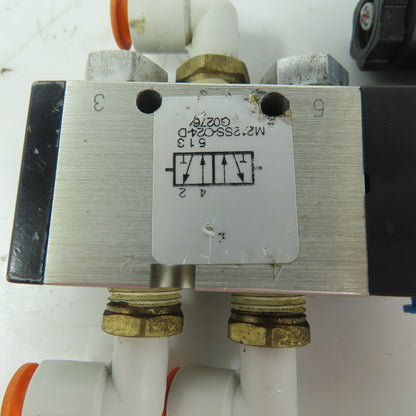 Ingersoll M212SS-O24-D-G0276 Pneumatic Solenoid Valve 150PSI 24VDC Coil 1/4" NPT
