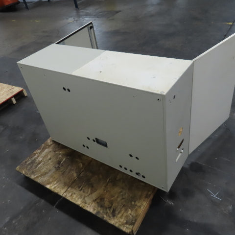 Eldon AD 08124 31x47x15" Double Door Wall Mount Electrical Enclosure W/Backplate